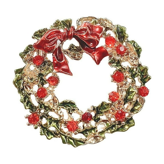 Wovilon Christmas Tree BroochChristmas GiftsSmall GiftsCorsagesAccessoriesAccessoriesSpot PinsChristmas Brooch