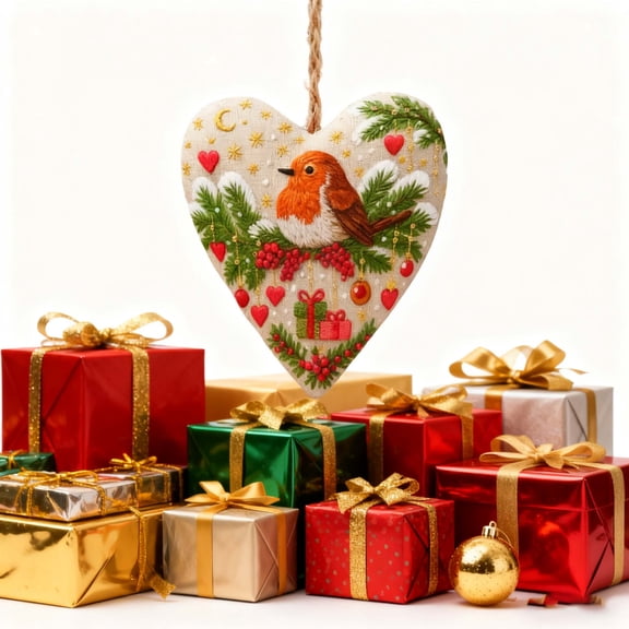 Wovilon Christmas Tree Decorative Acrylic Pendant