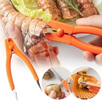 Wovilon Clam Opener Clam Pliers For Restaurant Home Oysters Shucking Knife Clam Knife Shucker- Plastic Clam Shells Opener Tool
