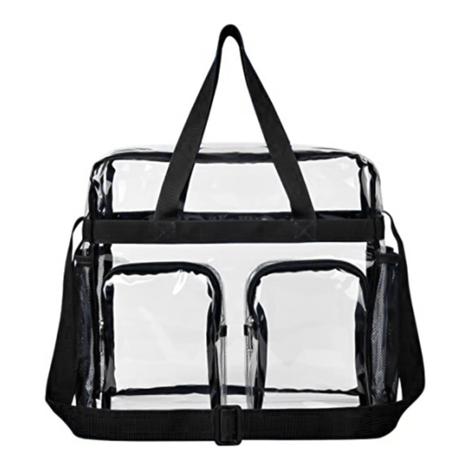 PVC Clear Tote Bag Waterproof Shopping Bags Shoulder Handbag Travel Storage  for Gift Cosmetic Plastic Bags