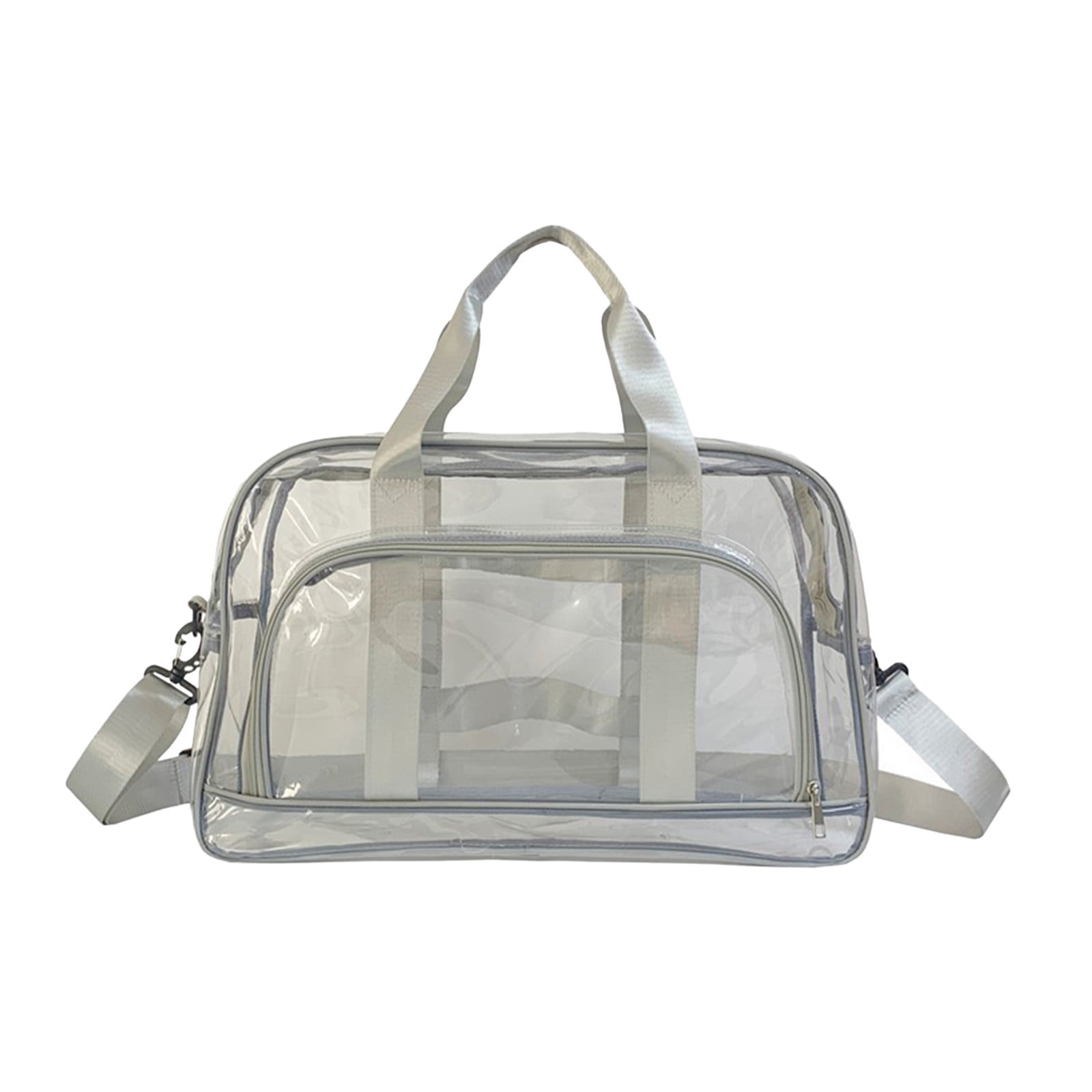 Clear Crossbody Bag for Women Men, EEEkit Stadium Approved Shoulder Bag  with Adjustable Strap, Waterproof Handbag - Walmart.com