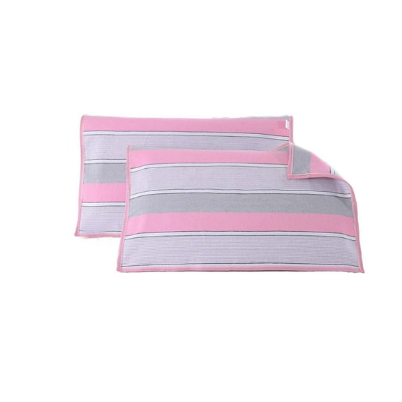 Wovilon Coarse Cloth Pillow Towel Padded Pillow Wrap Pillow Towel Absorbs Sweat And Breathes.