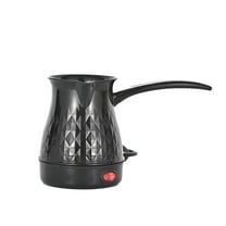 Wovilon Coffee Pot Plastic Hand Brewing Coffee Pot Brewing Coffee Home Small Coffee Machine Against Dry Burning Mini Long Handle