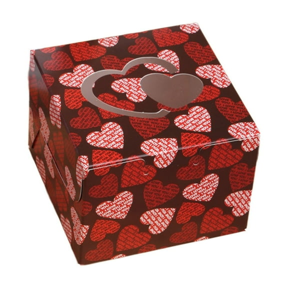 Wovilon Colourful Empty Box Valentine's Day Surprise Luck Box Gift Boxes Gift Packaging Boxes