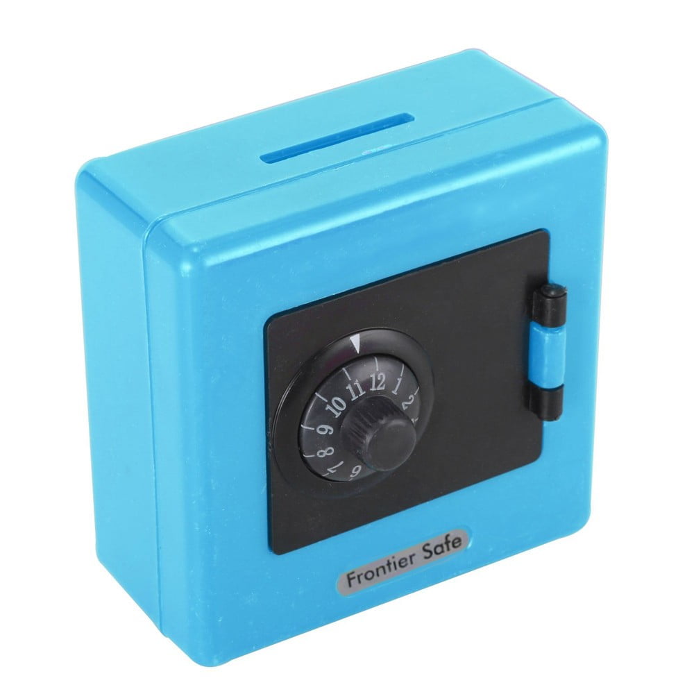 Wovilon Combination Lock Money Coin Saving Storage Box Code Cash Safe ...