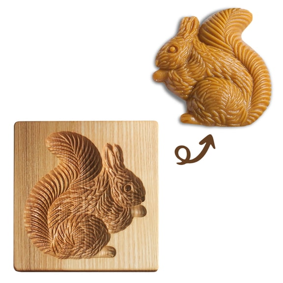 Wovilon Cookie Die Cutting Machine Conical Plant Model Cookie Wooden Gingerbread