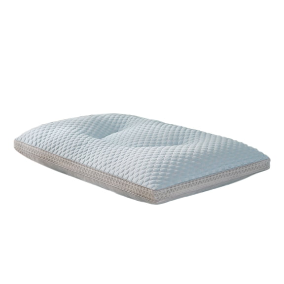 Wovilon Cool Ice Silk Water Vertical Knitted Pillow Non-collapse Cervical Vertebra Protection Whole Head Sleep Aid Household Pillow Core