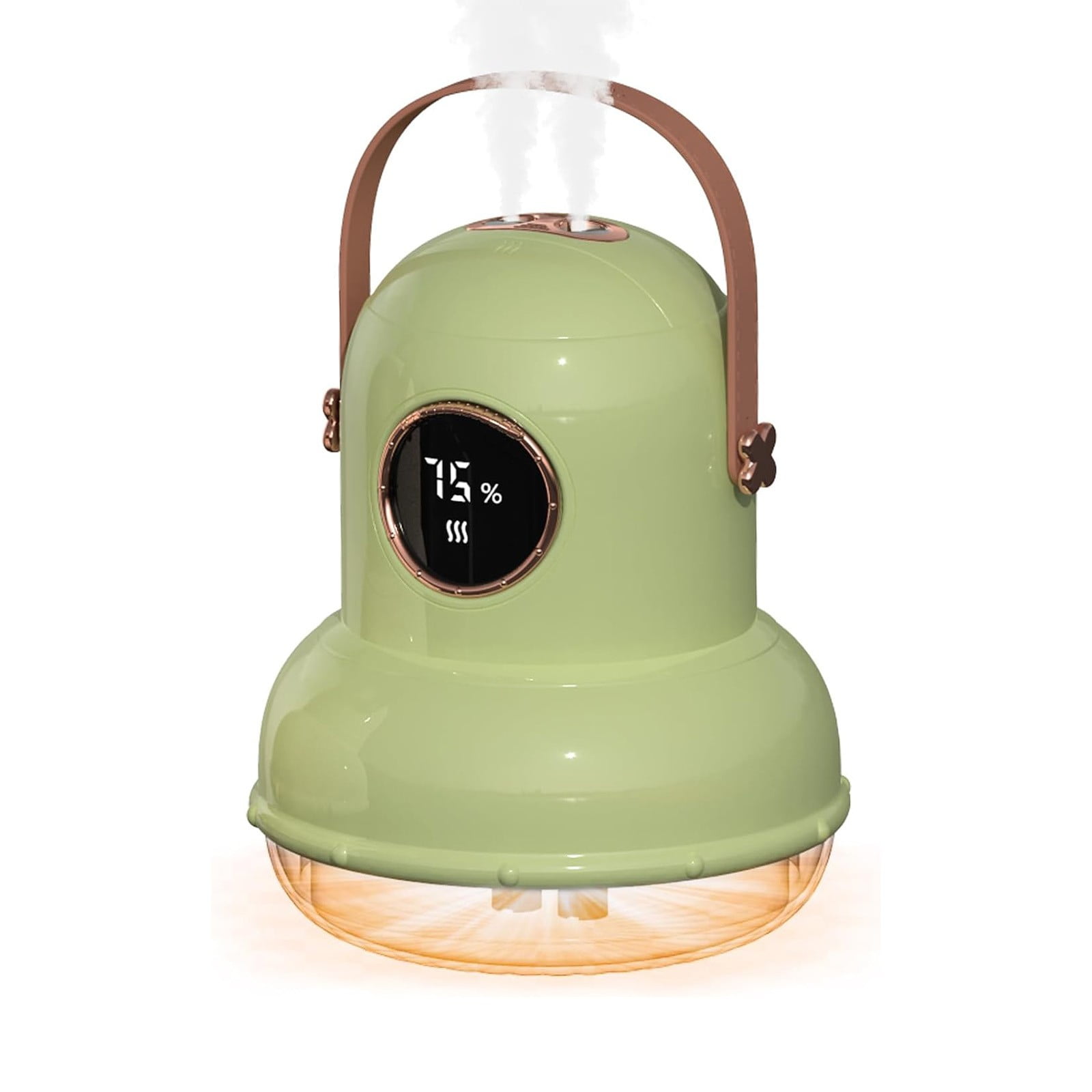 Wovilon Cool Mist Humidifier With Night Ligh Portable Mini Humidifier With LED Screen-Quiet Wireless Humidifier Three Spray Modes For Baby Kids Bedroom Home