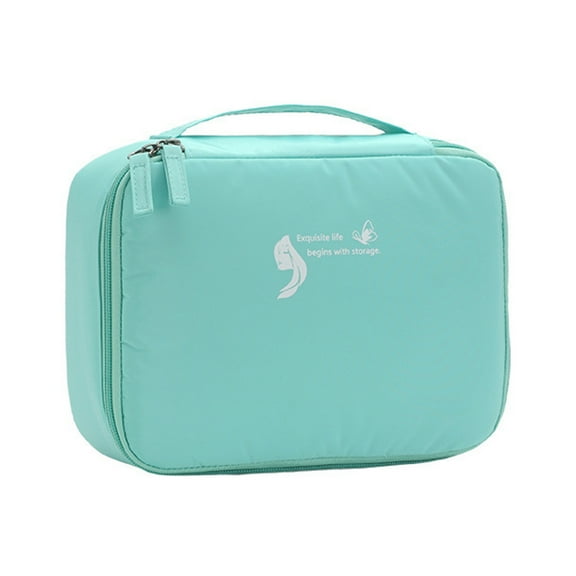 Wovilon ,Cosmetic Cases,Travel With Compartment,Protable Travel Makeup Case For Cosmetics,Makeup Brushes,Toiletries,Travel Accessories