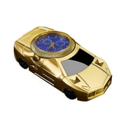 Wovilon Creative Car Shape Lighter with Watch، Metal Windproof Lighter، Cool Novelty Lighter، Torch Jet Flame Refillable Butane Windproof Lighter for Outdoor، Camping، Christmas Gift، Toy Lighter