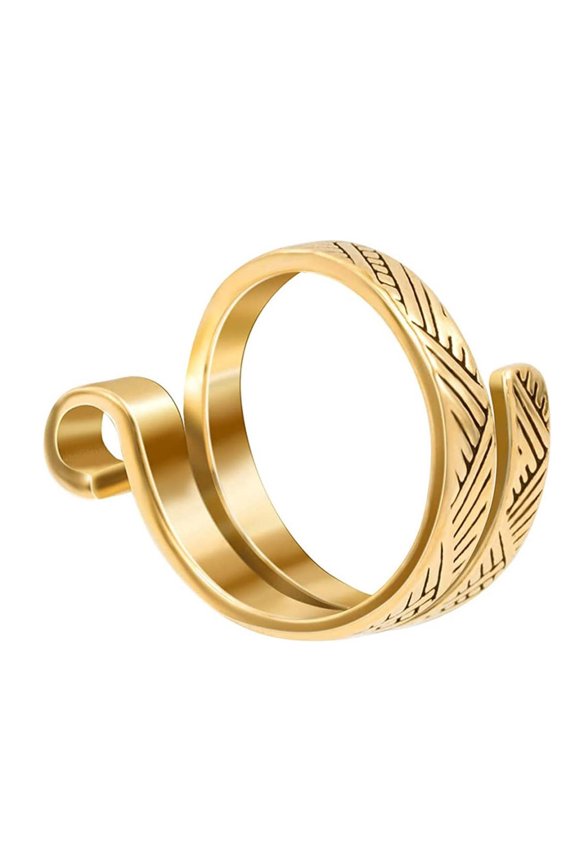 Crochet Finger Ring Adjust Crochet Tension Ring Open Yarn Guide Finger Clip Crochet Thimble Home Tool Kit Tools & Home Improvement