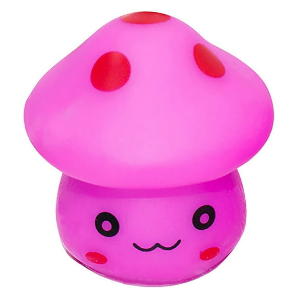 Wovilon Cute Mush Night Light Girl Birthday Gifts Teenage Night Lamp for Kids Bedroom, Toddler Portable Battery Led Nightlight