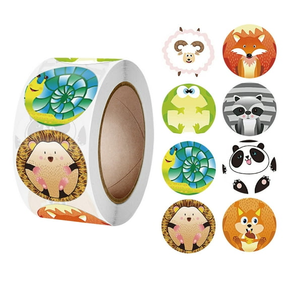 Wovilon Decorative Stickers For Adults, Kids New Creative Children Encouragement Sticker Cute Animal Label Sticker