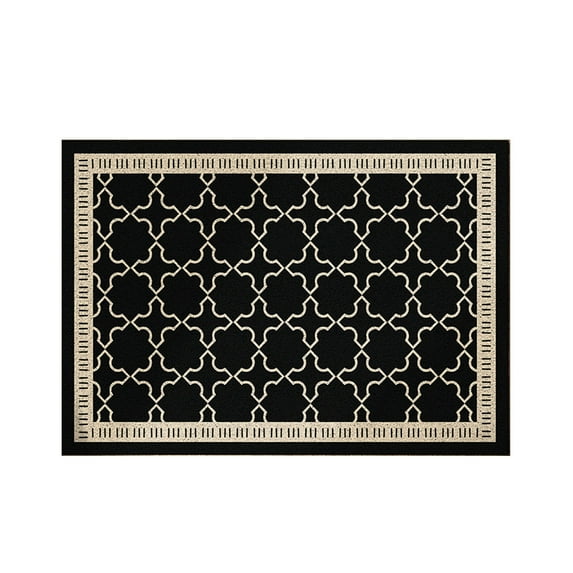 Wovilon Door Mat Indoor Entryway Rug Dirt Trapper Door Mats Non-Slip Machine Washable Rubber Absorbent Door Mats Great For Entryway Garden Hallway