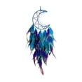 thumbnail image 1 of Wovilon Dreamcatcher Hanging Decorations Wind Chimes Ins Mori Triangular Pave Dream Net, 1 of 6