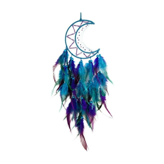 Wovilon Dreamcatcher Hanging Decorations Wind Chimes Ins Mori Triangular Pave Dream Net