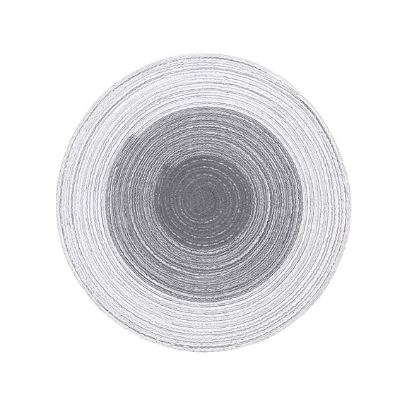 Wovilon Dural Table Mat Place Mats 30Cm Cotton Yarn Ramie Gradient Table Heat Insulation Pad Household Western Place Mat Anti-Scald Round Pad For Kitchen