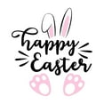 thumbnail image 1 of Wovilon Easter Stickers Living Room Dining Room Holiday Ambiance Wall Decoration Wall Stickers, 1 of 6