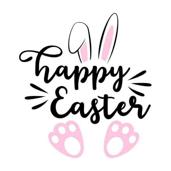 Wovilon Easter Stickers Living Room Dining Room Holiday Ambiance Wall Decoration Wall Stickers