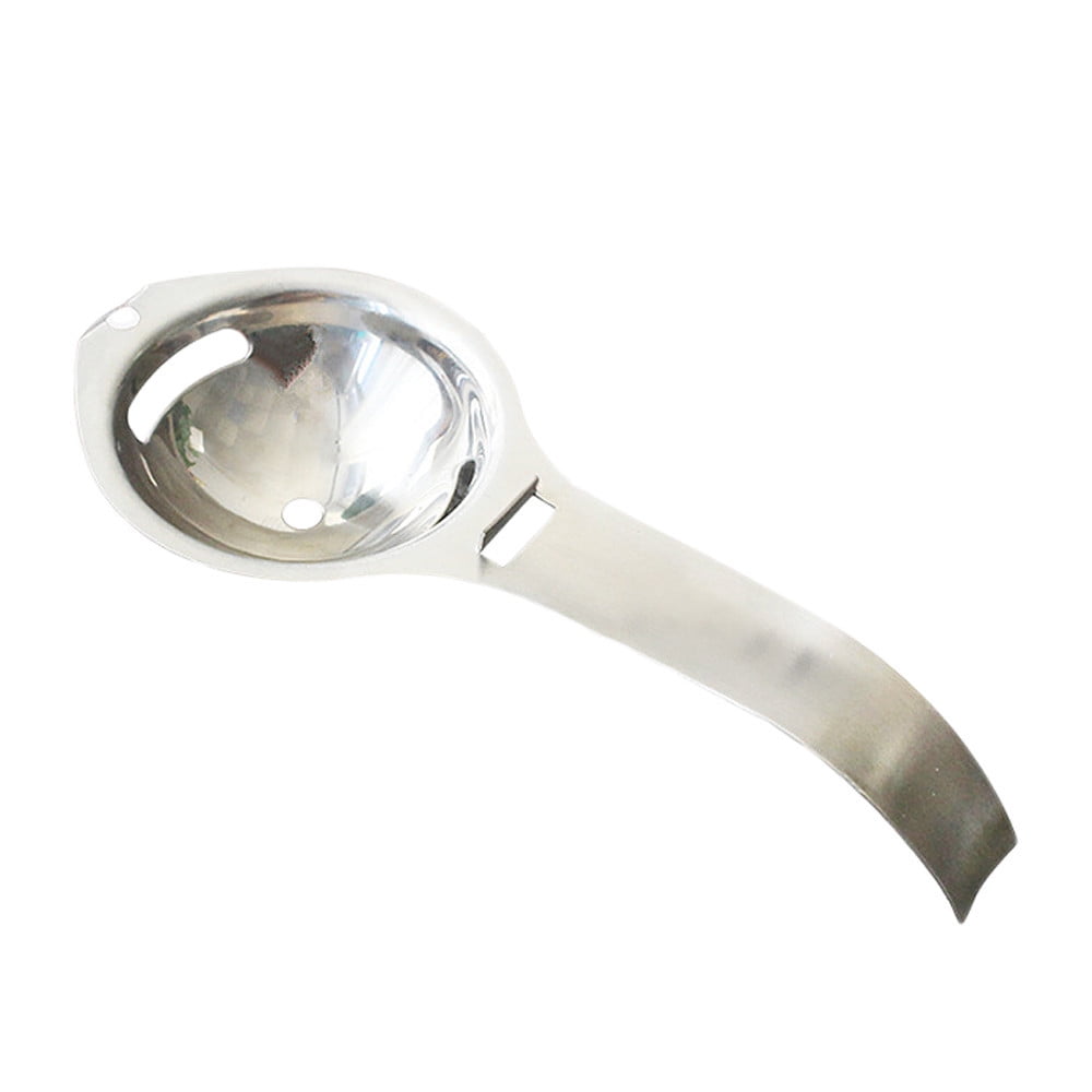 Wovilon Egg Separator, Egg Yolk White Separator Stainless Steel Egg