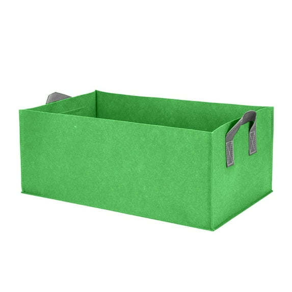 Wovilon Fabric Raised Garden Bed Rec Breathable Planting Container Bag Grow Bags Planting Bags Potato Growing Bags