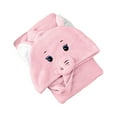 thumbnail image 1 of Wovilon Facecloth Fleece Hooded Soft Children's Hooded Cape, Baby Coral Velvet Children's Bath Towel, Elephants Hooded Bath Towel, Baby Bathrobe, 1 of 7