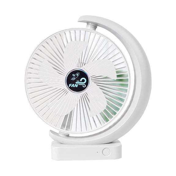 Wovilon Fan Desk Fan Rechargeable, Usb Battery Operated Fan 3 Speed, Small Box Fan For Bedroom Office Home