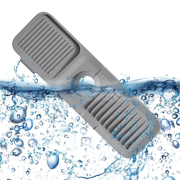 Wovilon Faucet Splash Pad Bathroom Kitchen Pad Pad Faucet Bottom Waterproof Thickened Silicone Pad