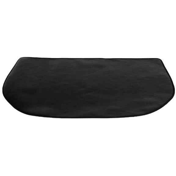 Wovilon Fire Resistent Fireplace Hearth Rug, Gas Grill Splatter Mat Heat Resistant Non Stick Bbq Patio Protector Grilling Gear, Backyard Floor Protective Rug