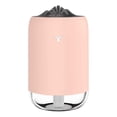 thumbnail image 1 of Wovilon Flame Humidifier Usb Car Aromatherapy Sprayer Night Light Hydration Mini Portable Air Humidifier, 1 of 5