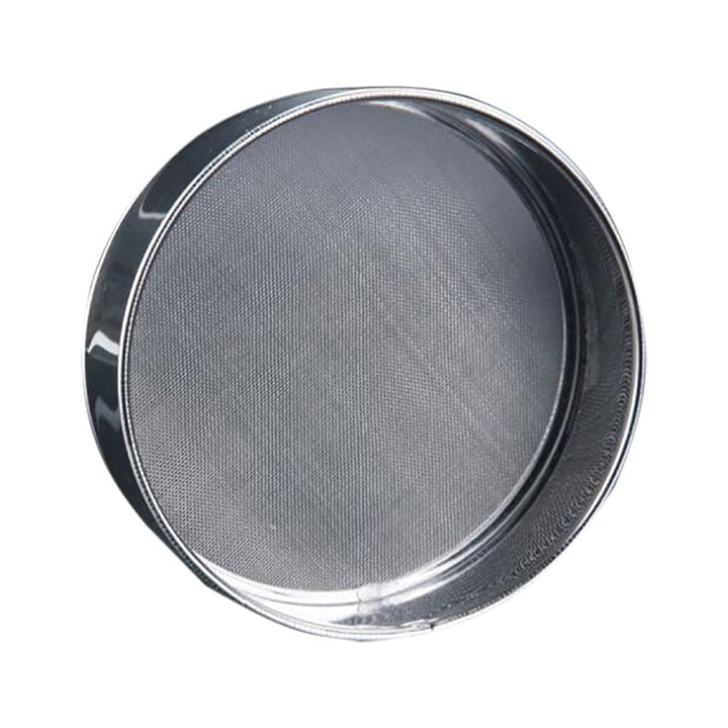 Wovilon Flour Sifter for Baking,Stainless Steel Fine Mesh Strainers,60