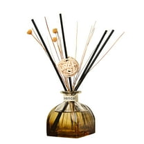 Wovilon Flower Reed Diffuser Set with Sticks Glass Bottle and Scented Oil, 50 ml