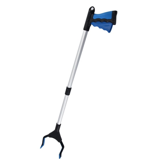 Wovilon Foldable Reacher Grabber Tool, 16.5in Collapsible Trash Picker with Magnet, Portable Garbage Claw for Sewer, Home, Garden & Mobility Assistance