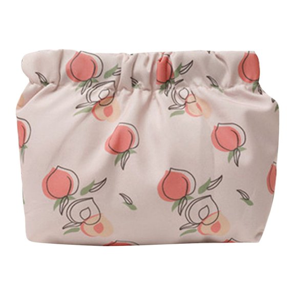 Wovilon Food Storage Containers With Lids Waterproof Shrapnel Printing Storage Bag New Carry Key Lipstick Mini Storage Coin Purse