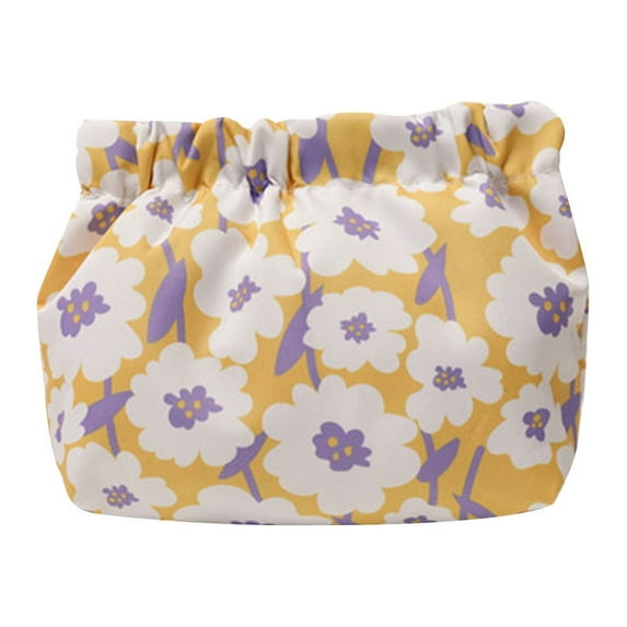 Wovilon Food Storage Containers With Lids Waterproof Shrapnel Printing Storage Bag New Carry Key Lipstick Mini Storage Coin Purse