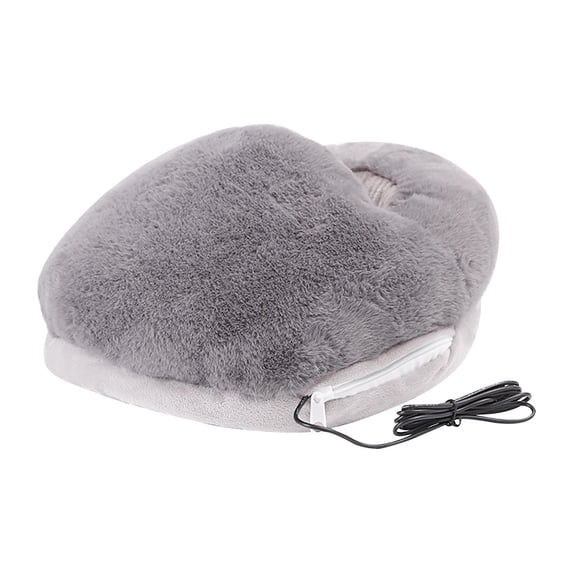 Wovilon Foot Heated Warmer Slippers Portable Feet Warmers With Electric Heating Pad