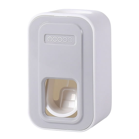 Wovilon Full Automatic Toothpaste Squeezer No Punching Household Wall Mounted Toothbrush Toothpaste Shelf Lazy People Toothpaste Artifact