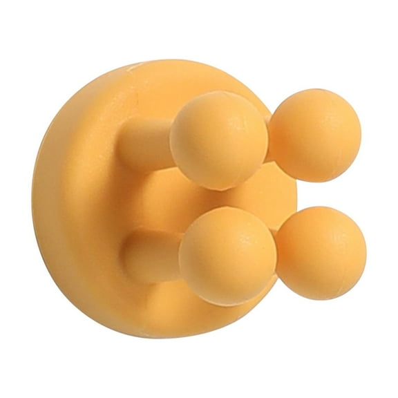 Wovilon Fun Hook Sticky Hook Self Adhesive Stand Shaver No Drilling Toothbrush Holder Multifunctional Hook Silicone Wall Hook For Bathroom Kitchen Office