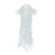 Wovilon Glitter Iridescent Jellyfish Under The Sea Little Mermaid Party Decoration Party Table Centerpiece Hanging Jelly Fish Decor Ocean Theme Birthday Wedding Bridal Baby Shower