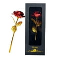 thumbnail image 1 of Wovilon Gold Foil Roses Valentine'S Day, Anniversary, Wedding, Mother'S Day, Birthday Gifts And Wedding Gifts, 1 of 6