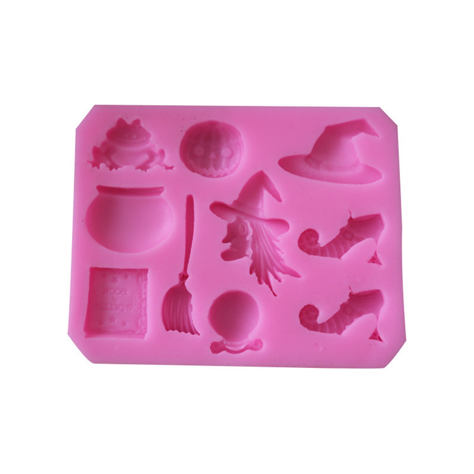 Wovilon Halloween Decoration Halloween Witch Pumpkin Fondant Cake Mold wovilon-halloween-decoration-halloween-witch-pumpkin-fondant-cake-mold