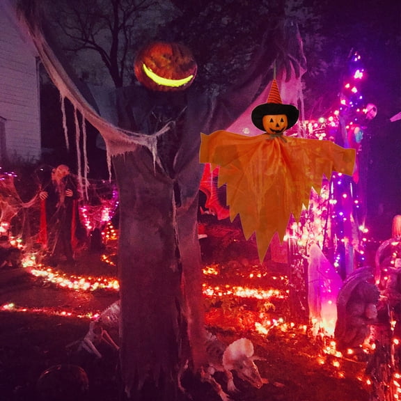 Wovilon Halloween Party Decorations, Halloween Cute Pumpkin Decoration Hanging Decoration Floating Ghosts