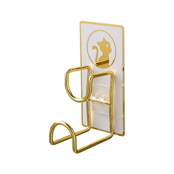 Wovilon Hangers Invincible Hook-Free Towel Rack Traceless Hook Free Punch Kitchen Bathroom Door