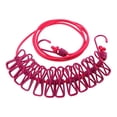 thumbnail image 1 of Wovilon Retractable Clothes Lines, Hangers Outdoor Camping Travel Home Retractable Clothesline with Clips Clothesline Portable Windproof Non-Slip Drying Rope 12 Clips, 1 of 3