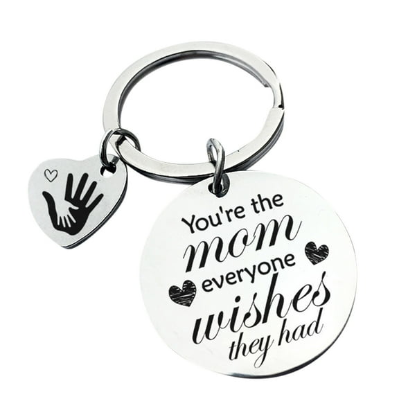 Wovilon Hanging Ornaments Mother Daughter Gift Keyring Keychain Mum Keyring Daughter Key Ring Mother'S Day