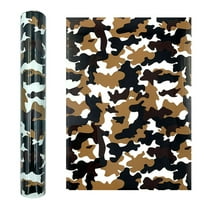 Wovilon Heat Transfer Paper Camouflage Heat Transfer Film Heat Transfer Vinyl Clothing Diy Printing