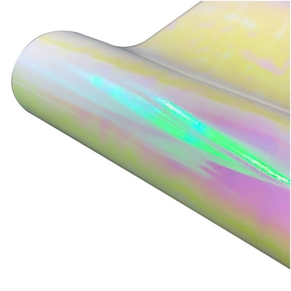 Wovilon Heat Transfer Paper Rainbow Self-Adhesive Vinyl Vinyl Cup Sticker Car Sticker Wall Home