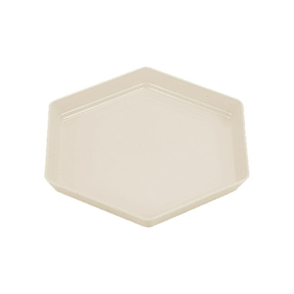 Wovilon Hexagonal Plates Impregnable Dinner Plates Dishwasher Microwave Safe Plastic Plates Reusable Lightweight Plates For Kitchen Or Camping 6.69x6.69 Inches