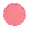 thumbnail image 1 of Wovilon High Temperature Insulation Pad Silicone Anti-Scalding Table Mat Household Thickening Pad Bowl Pad Embossed Flower Patterned Placemat, 1 of 5