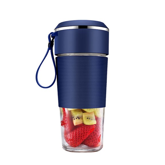 Wovilon Home Appliances Portable Blenders, Personal Blenders For Shakes And Smoothies, Fruit Juicer Usb Rechargeable With 6 Blades, Handheld Blenders For Sports Travel And Outdoors